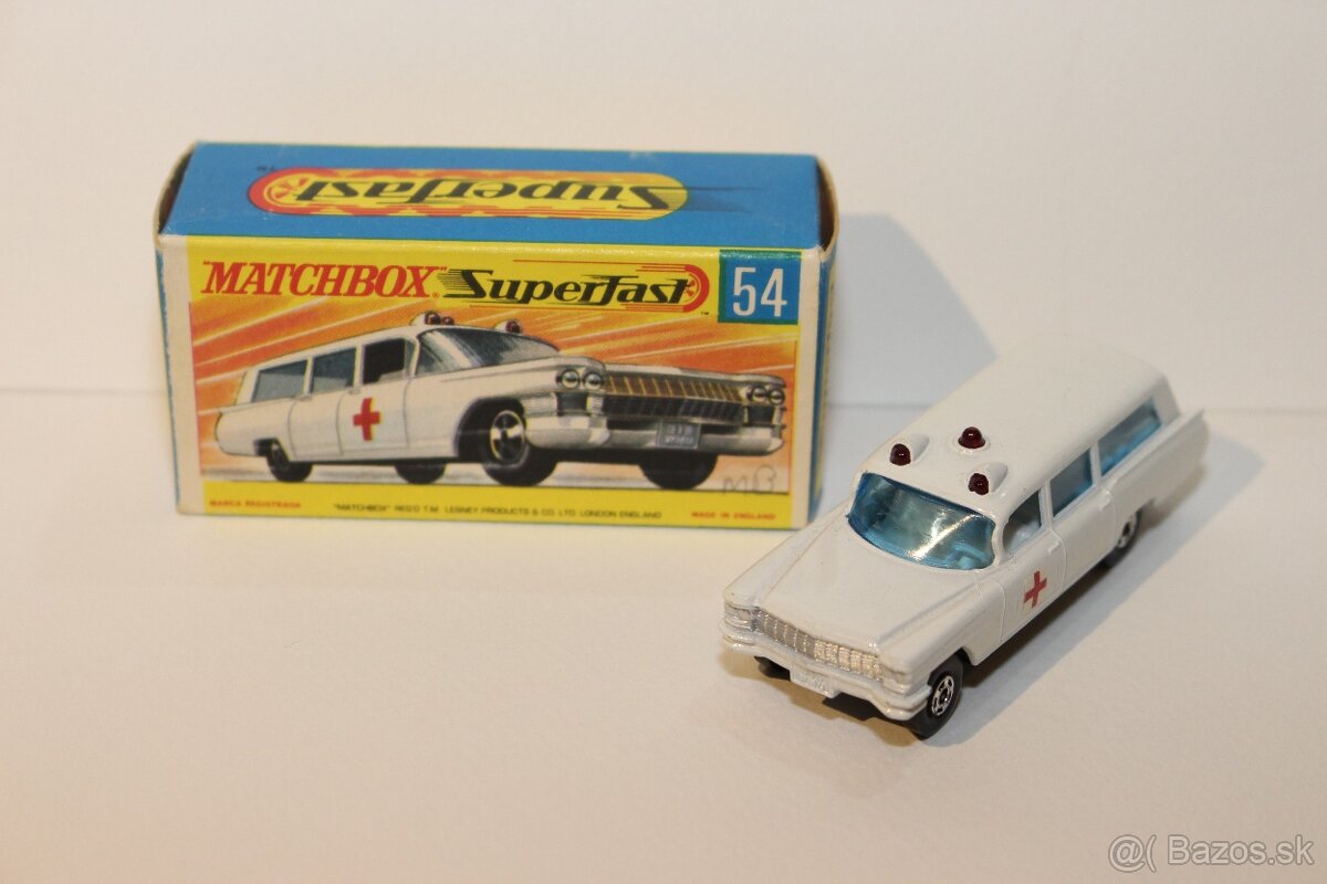 Matchbox SF Cadillac ambulance