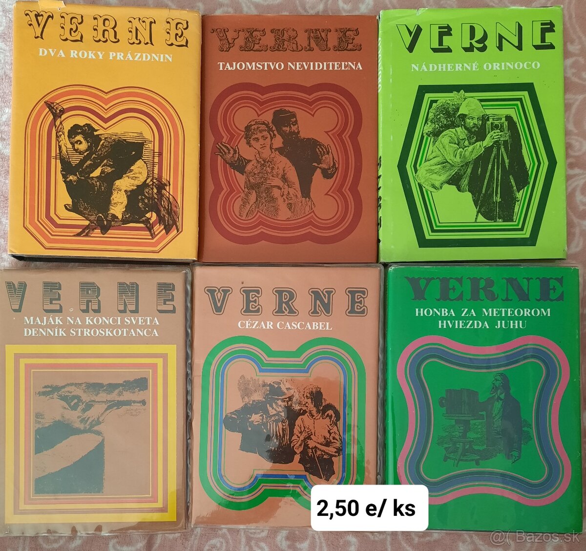 Verneovky, Stopy