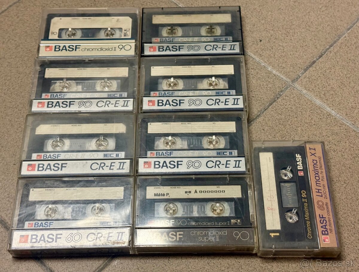 Audiokazety BASF