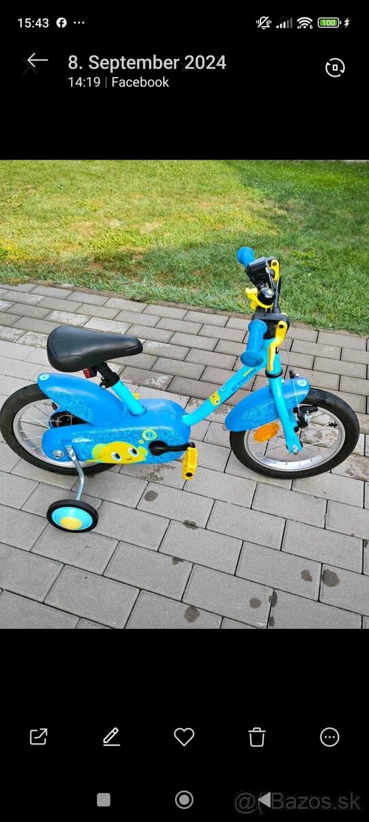 Detský bicykel