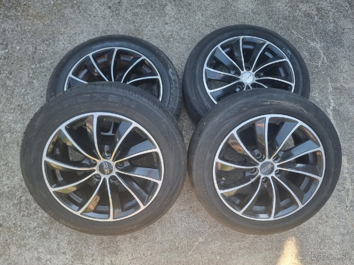 Alu disky + pneu 5x100 185/60 r15
