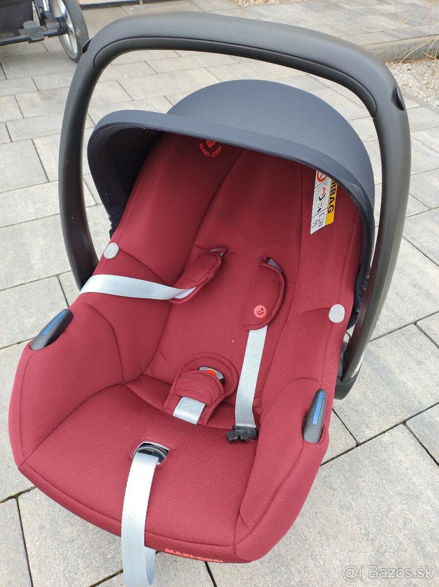 Autosedačka maxi cosi tinca bordova - vajicko