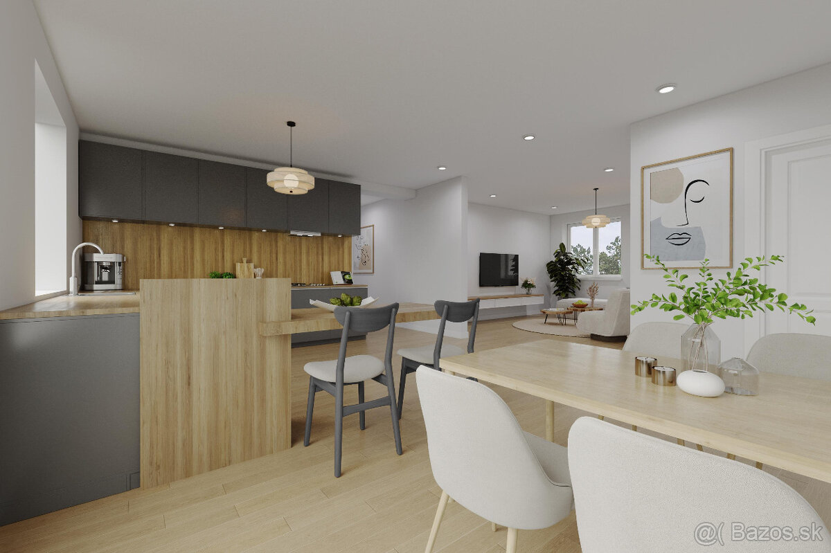 AKCIA Luxusný 4-izbový byt v centre Šamorína-novostavba