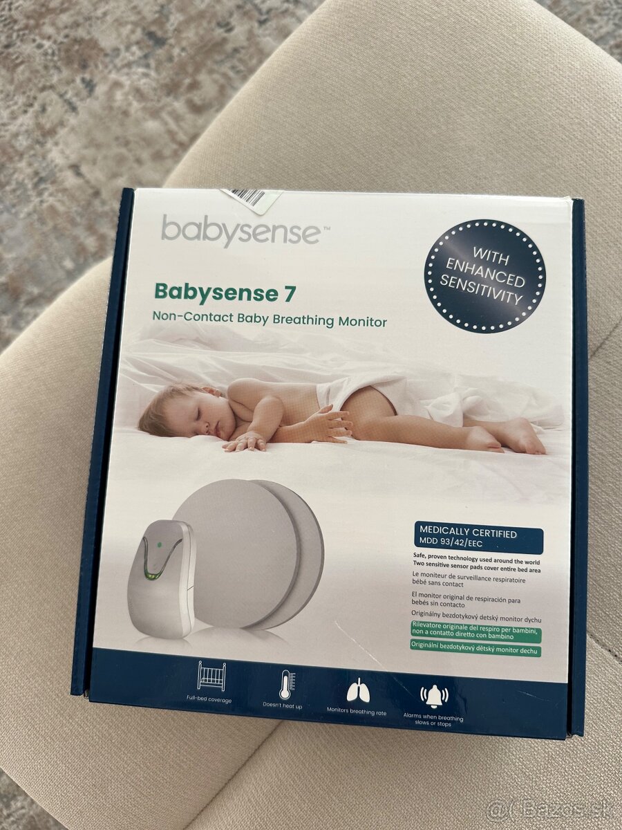 Baby sense 7 monitor dychu