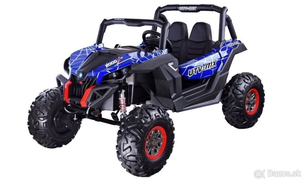 Elektrické autíčko Buggy 4×4 modrý spider