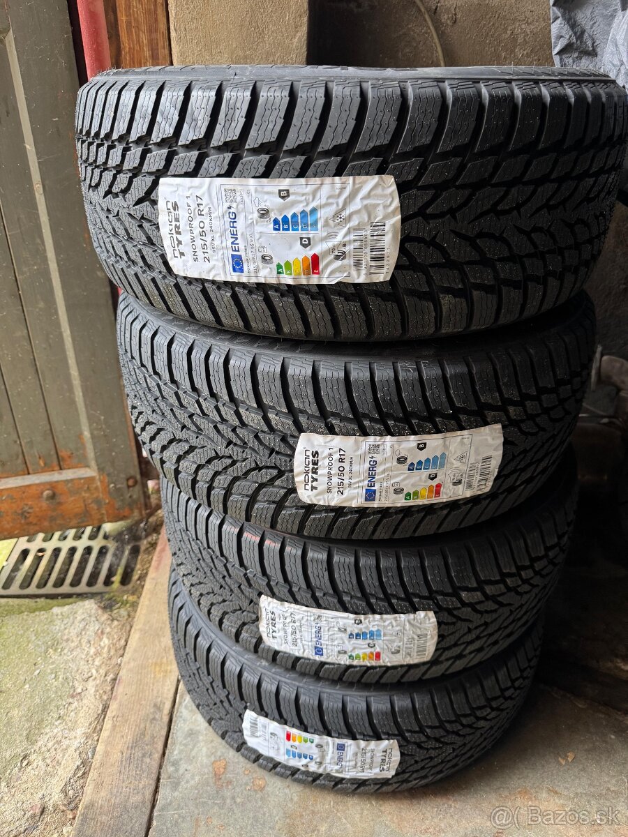 215/50 R17 Nokian -zimné pneumatiky