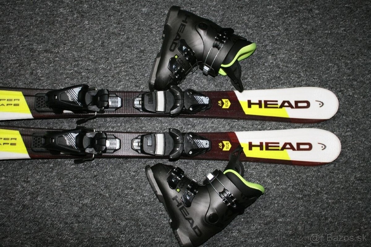 Detské lyže head 97 cm , hadia koža