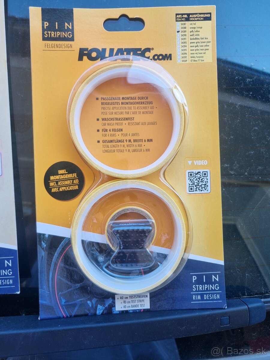 Ochranná páska diskov Foliatec