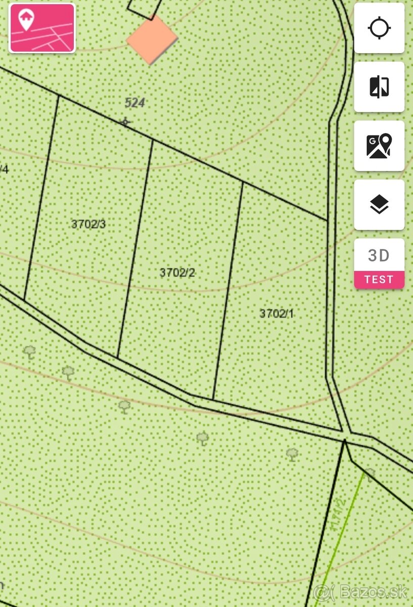 Rekreačný pozemok Zubák