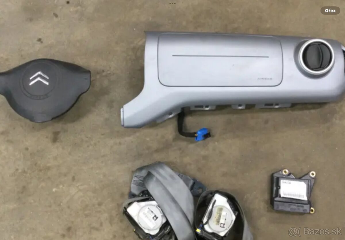 Citroen Berlingo - airbagy. Model 2012