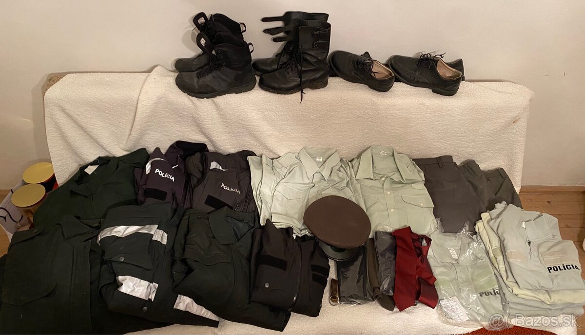 Výstrojné súčiastky - Polícia