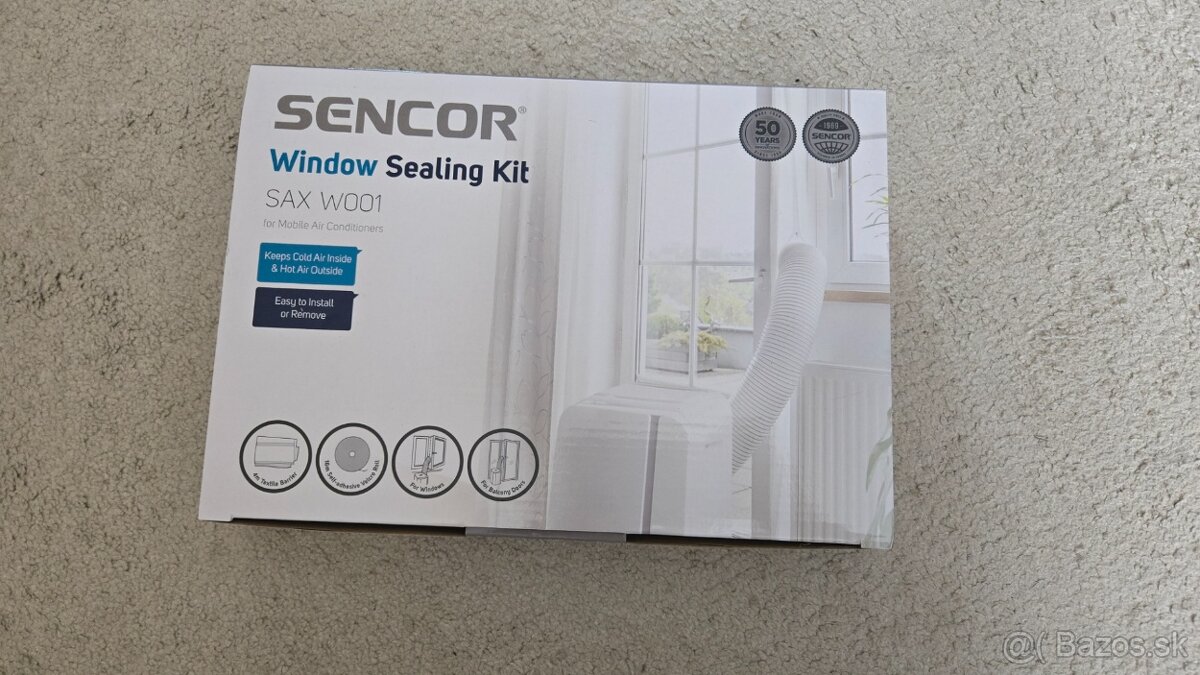 Tesnenie na okno pre prenosnú klimatizáciu