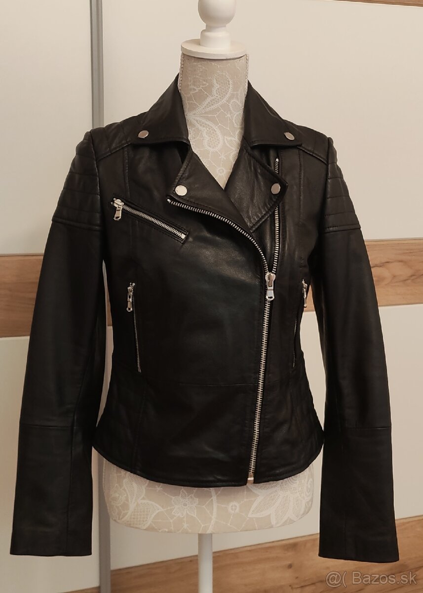 Kožená bunda Barneys originals