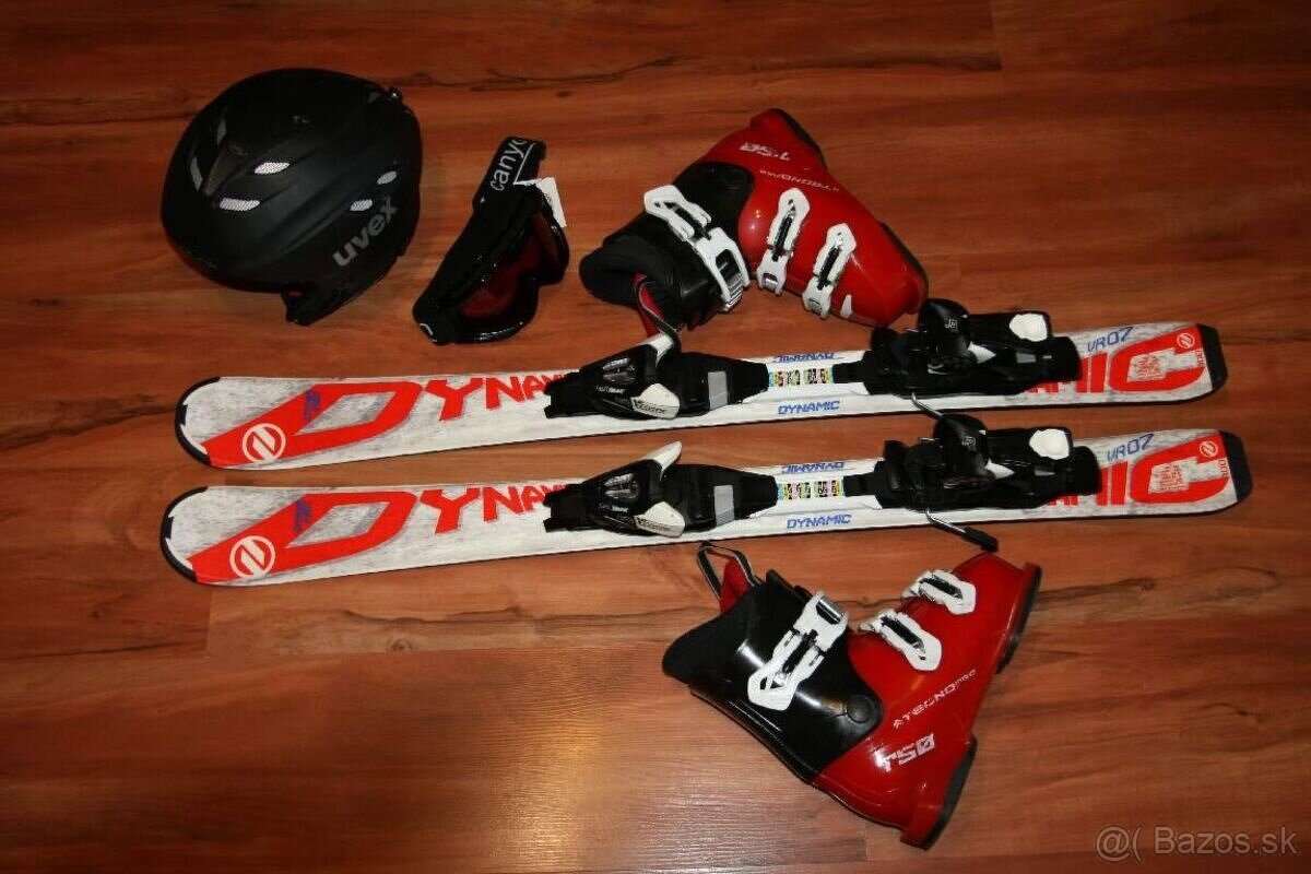 lyže Dynamic 100 cm detské