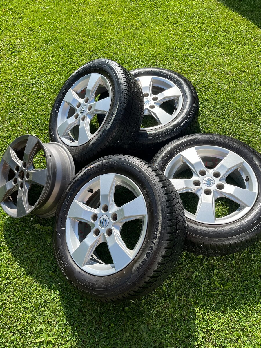 Zimné kolesá + náhradný disk