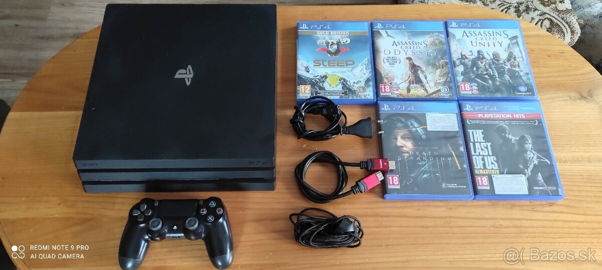 Ps4 pro 1tb+hry (predam/vymenim)