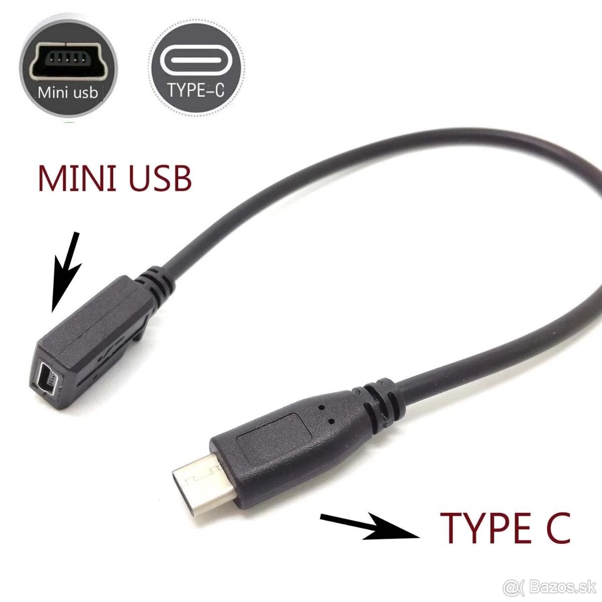 Mini USB To Micro USB C