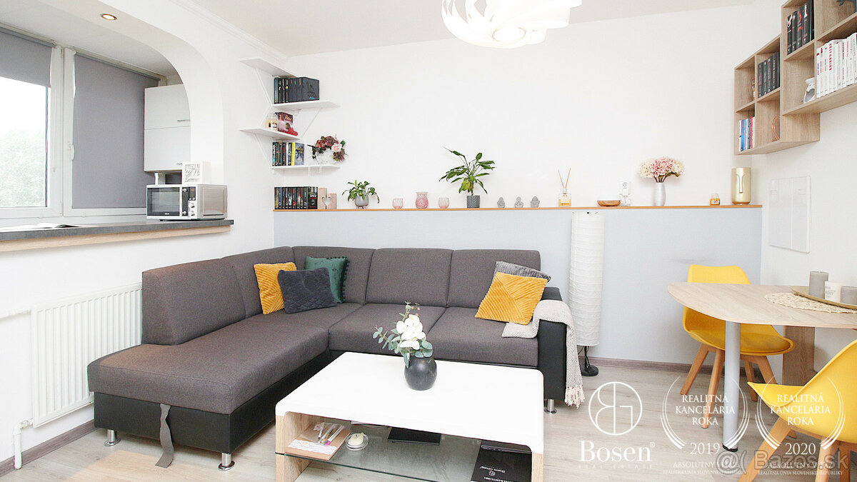 BOSEN | Prenájom 2 izbový byt s lodžiou, v pokojnom prostred