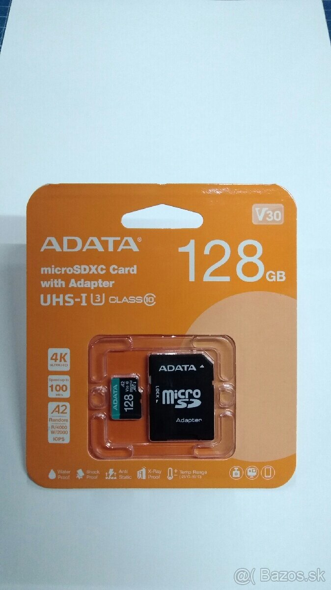 Micro SDXC karta Adata 128GB