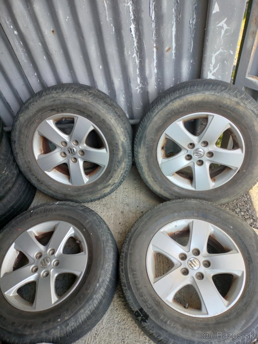 4ks alu disky orig. Suzuki 5x114,3 R16 225/70 r16