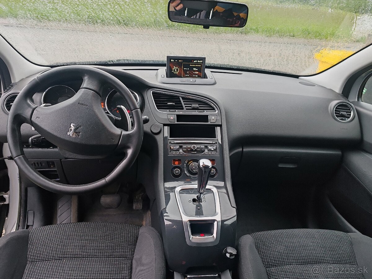 Peugeot 5008, automat, šmýka spojka