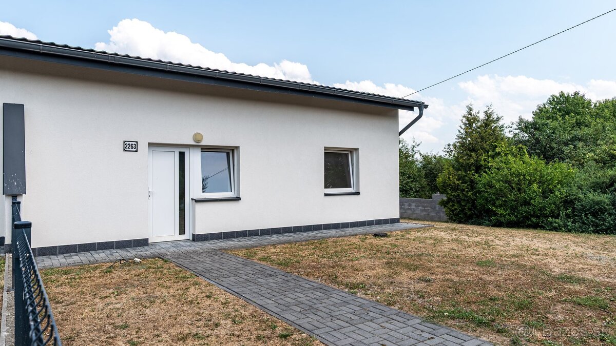 NA PREDAJ JEDNOPODLAŽNÝ 3 IZBOVÝ RODINNÝ DOM SO ZÁHRADOU | K