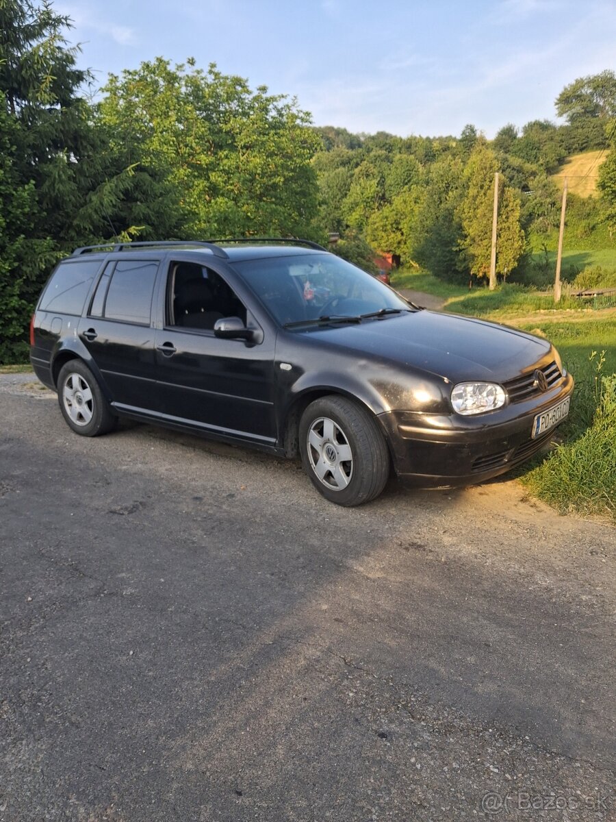 Predám VW Golf 4 1.9tdi 66kw r.2000