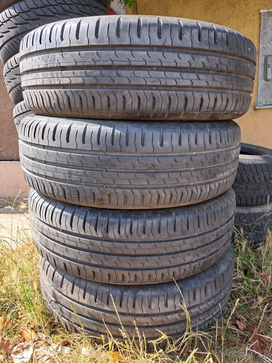 Ponúkame 4 letné pneumatiky Continental Conti 185/65 R15