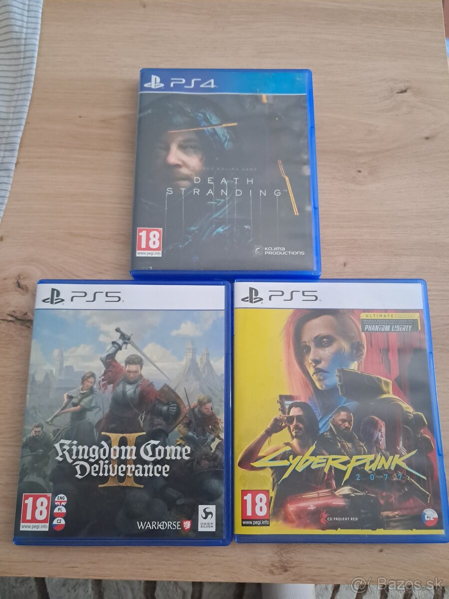 Predám hry ps5 ps4