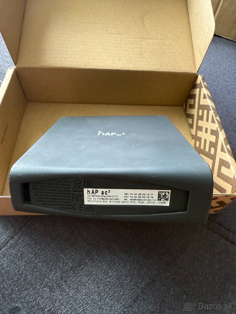 Wifi router Mikrotik hAP ac² RBD52G-5HacD2HnD-TC