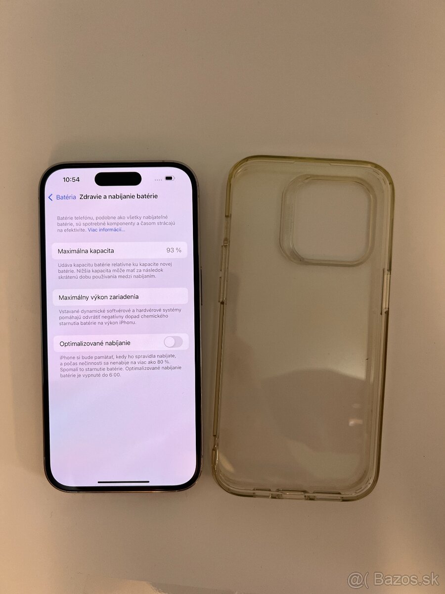 IPHONE 14 PRO SILVER 256GB ZÁRUKA - DOBRÝ STAV