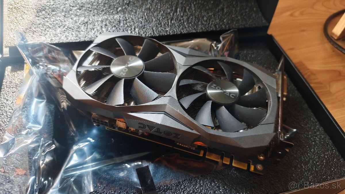 Predám Grafickú kartu geforce GTX 1080 8GB 256BIT DDR5X