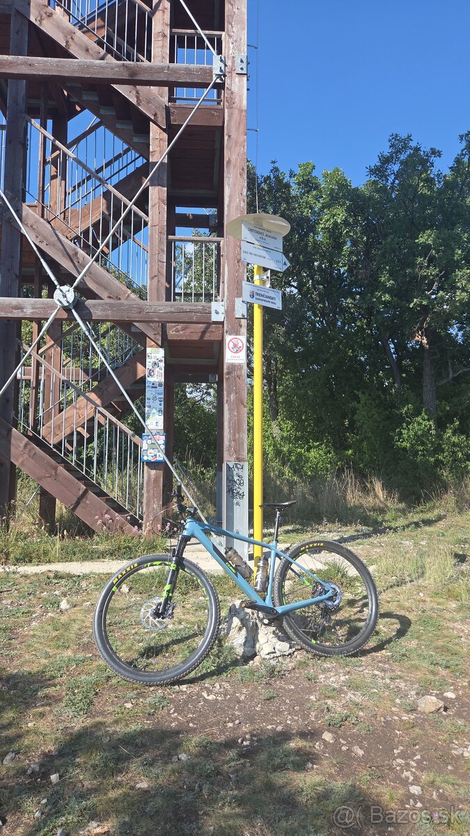 Predám karbonový MTB bicykel CUBE po veľkom servise