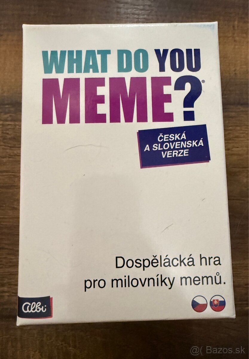 Spoločenská hra “What do you meme?”
