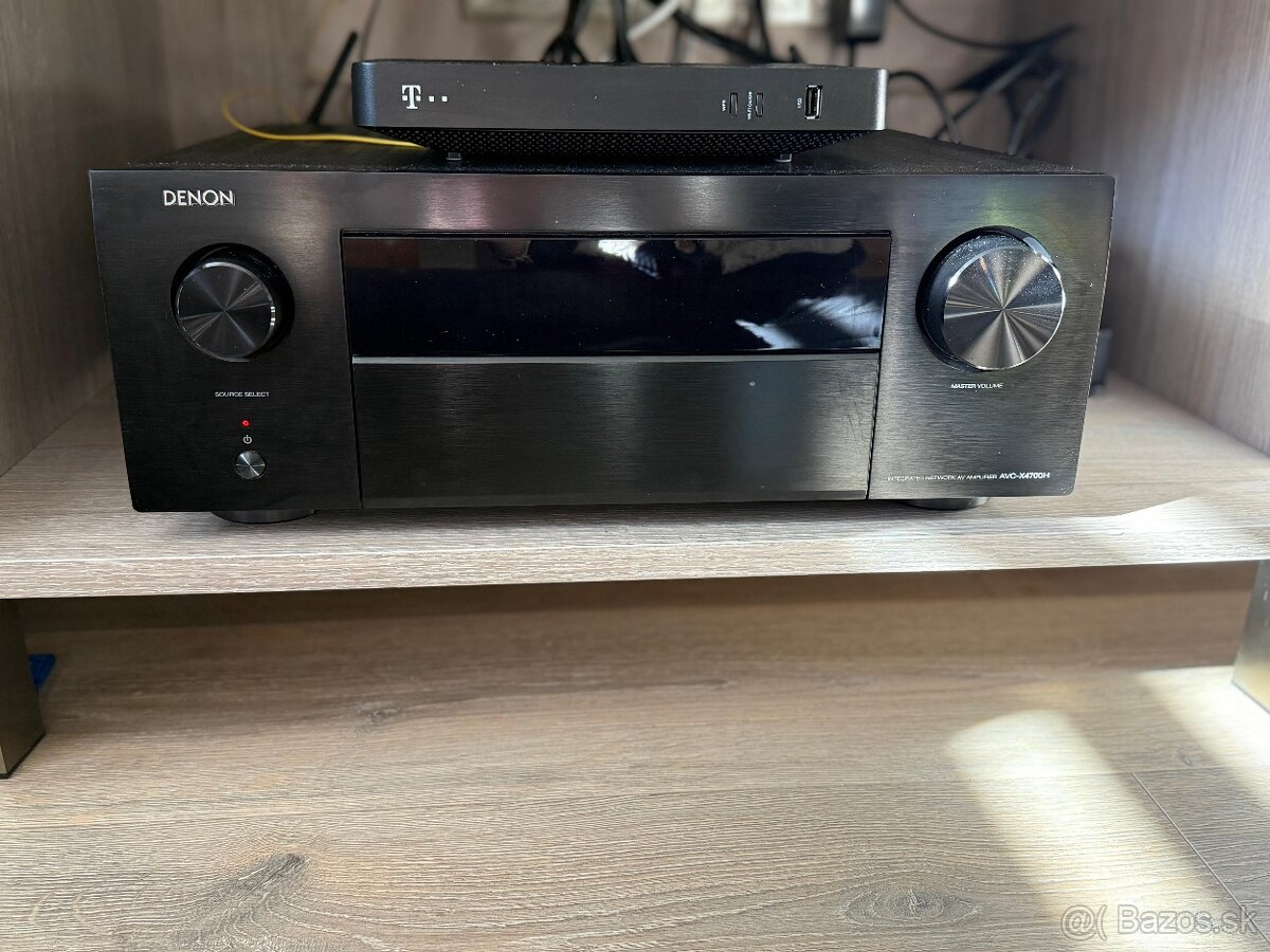 Denon AVR-X4700H - 9.2 kanál 8k AV Receiver s HEOS Built-In