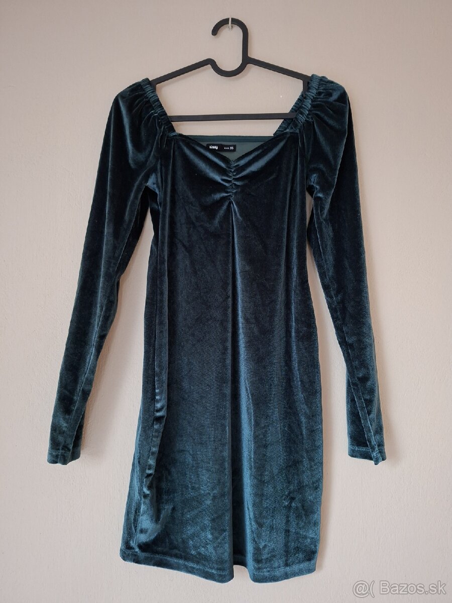 Zelené šaty, Sinsay, XS