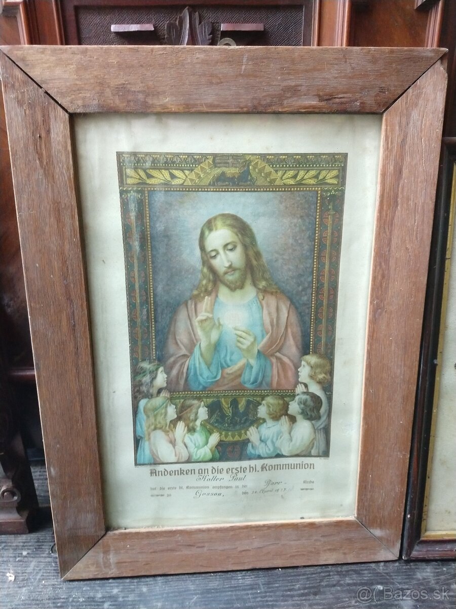 Soubor svatých obrazů / obrázků , plakátů