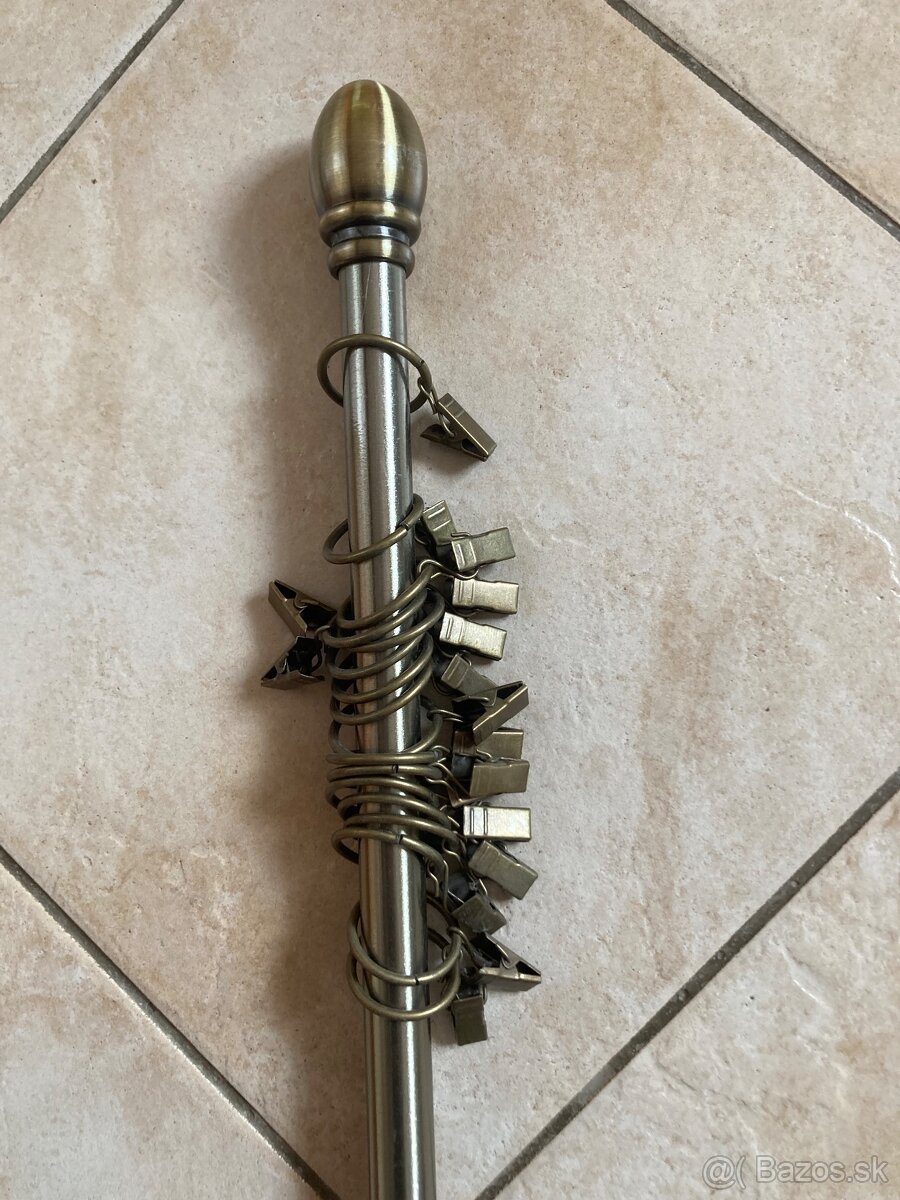 Garniža kovová BRONZE 200 cm