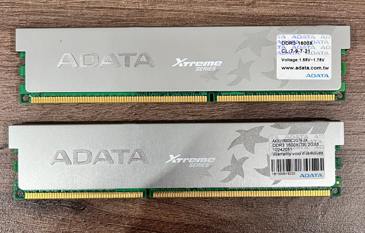 ADATA AX3U1600XC2G79-2X 4 GB (2x 2 GB) 1600 MHz