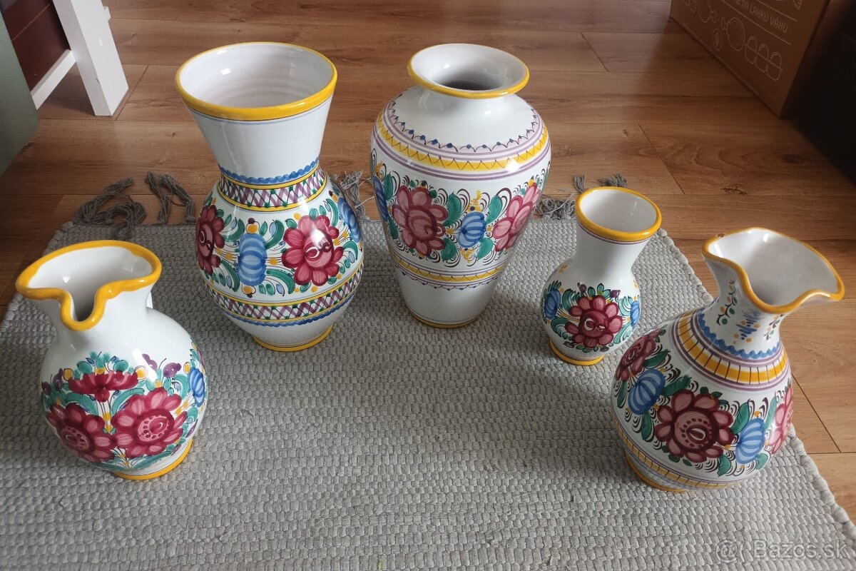 Modranská keramika - vázy