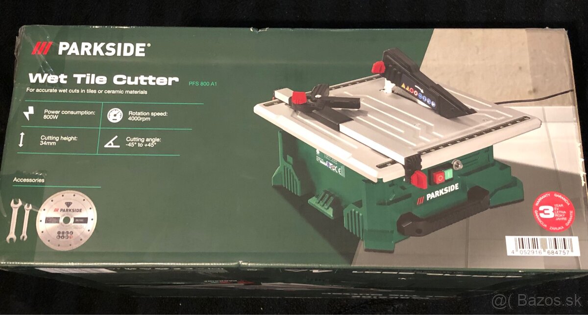 Rezačka na obklady a slažbu Parkside