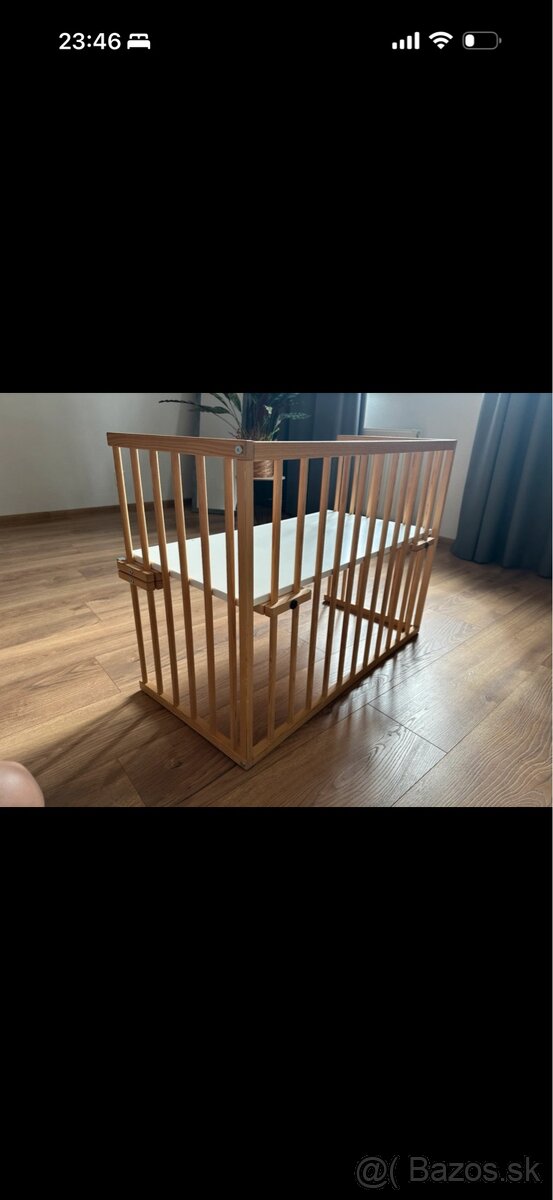 Detska postel ku manzelskej posteli