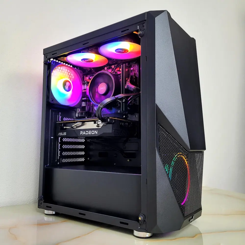 ASRock AMD 4500 RX7600 16GB 512GB 500W