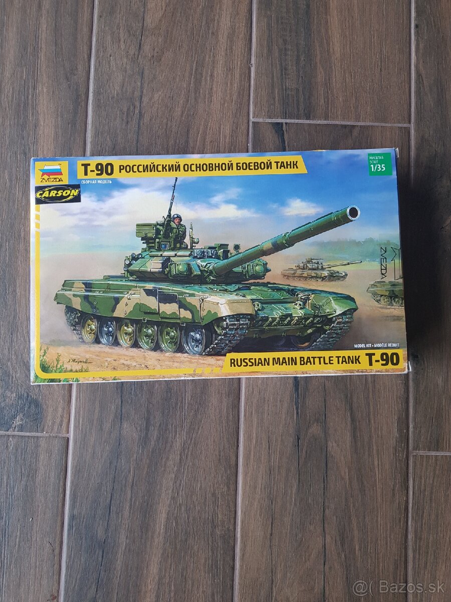 Stavebnica ZVEZDA Tank 3573