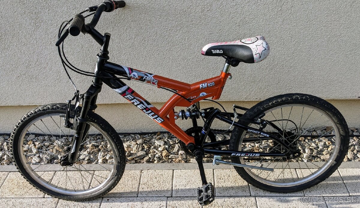 Detský odpruženy bicykel kolesá 20"