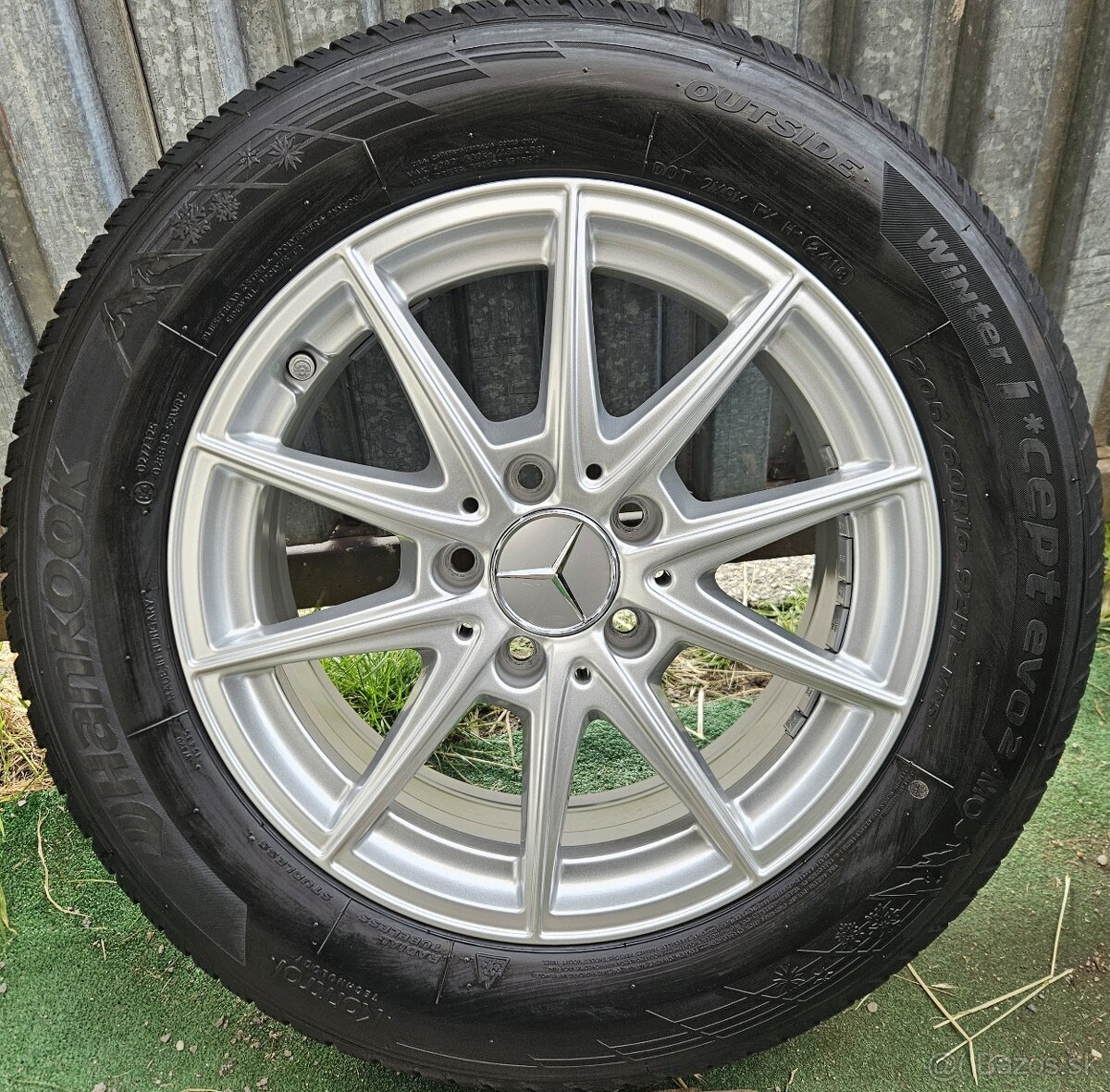 Originálna zimná sada Mercedes - 5x112 r16 + 205/60 r16
