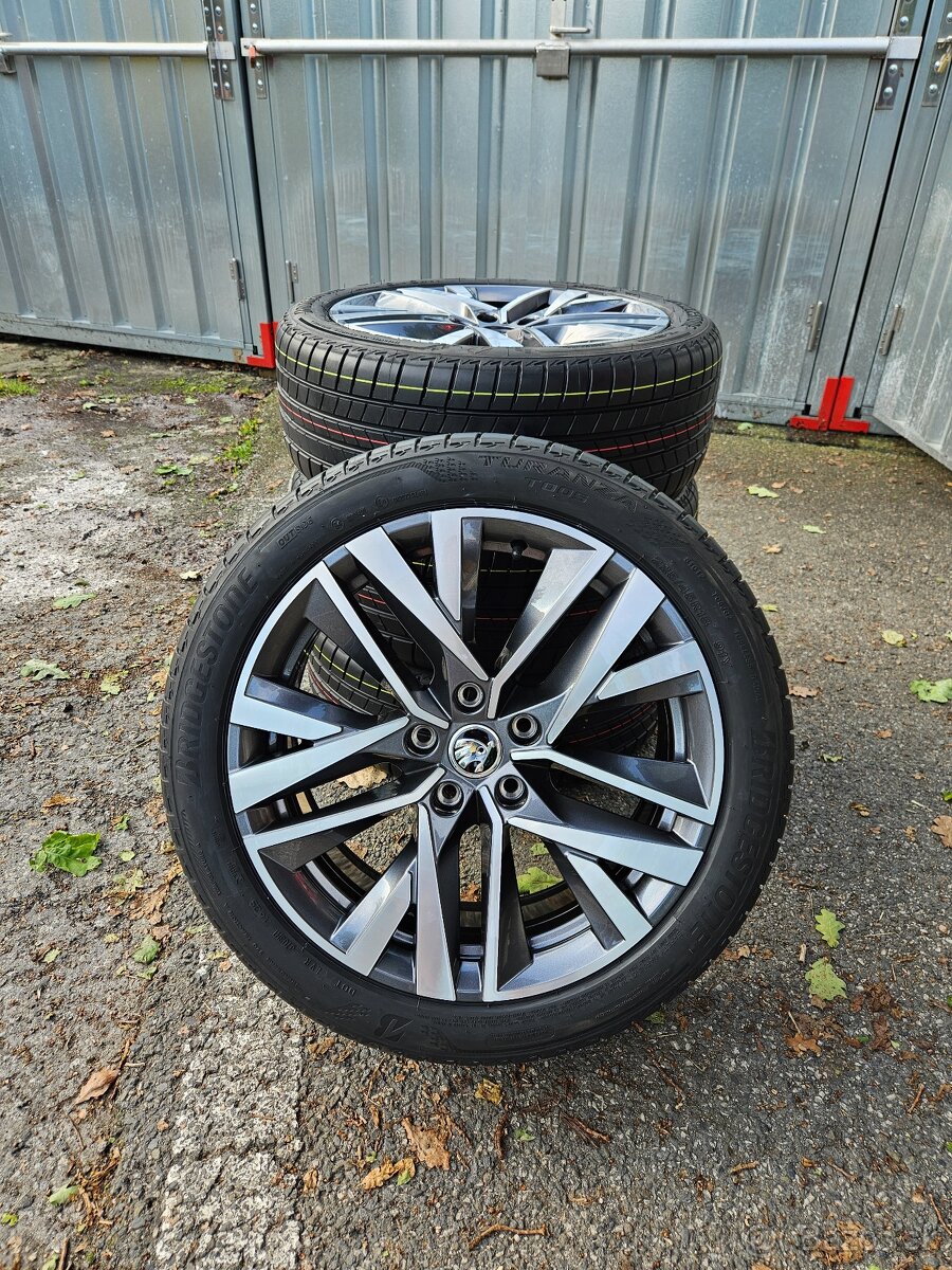 Letní alu kola Lerna 18" Škoda Octavia IV 225/45 R18