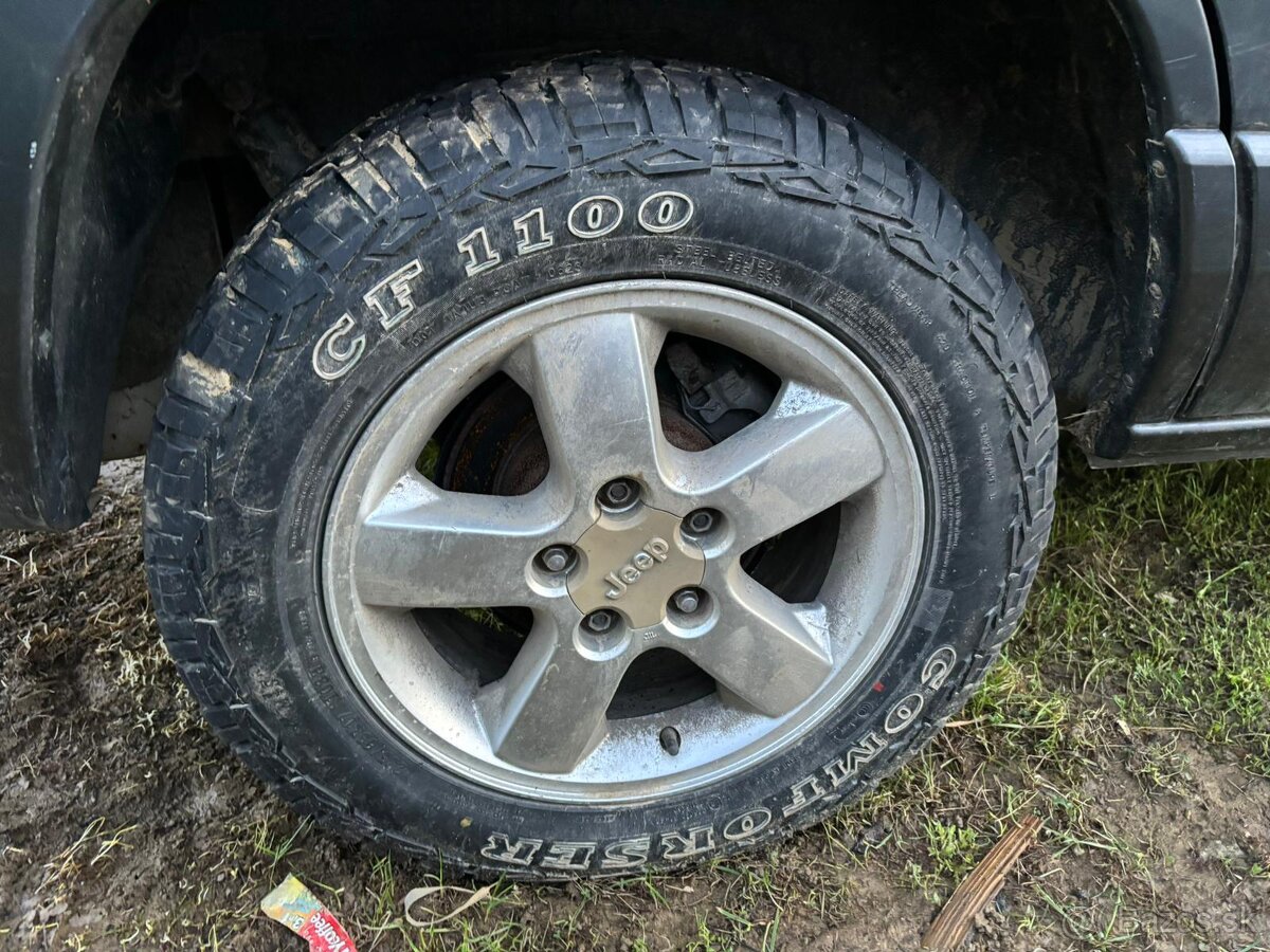 Pneu jeep grand cherokee wj 2.7
