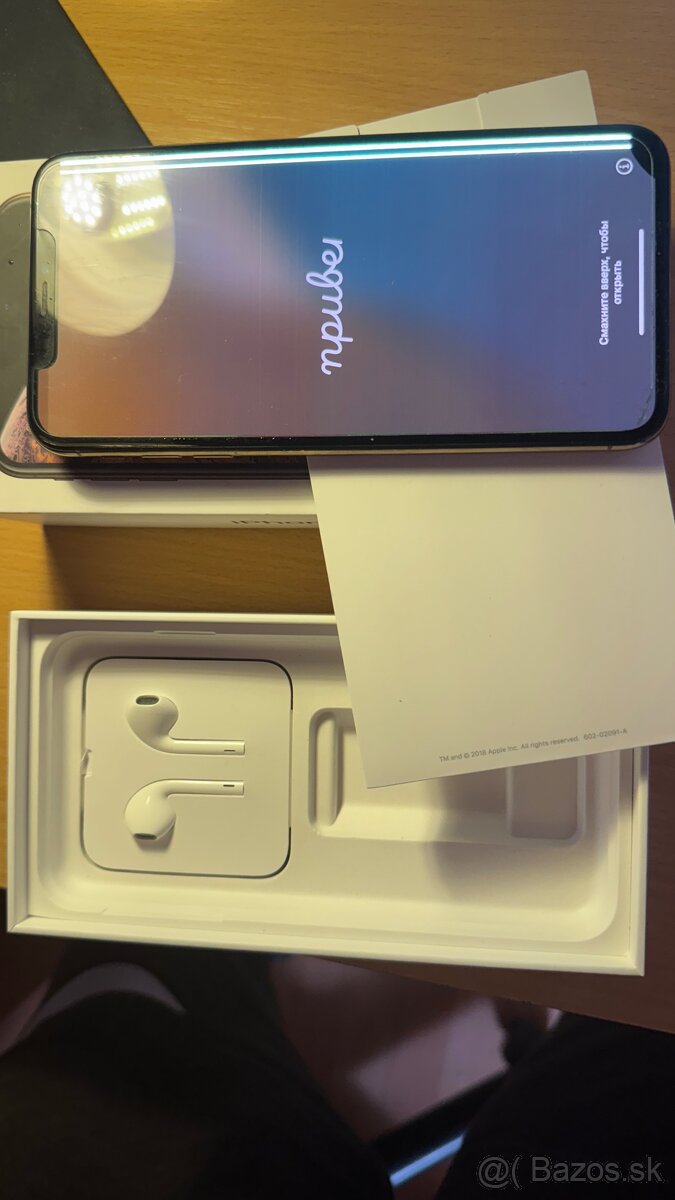 Iphone XS MAX (64) v zlatom prevedení