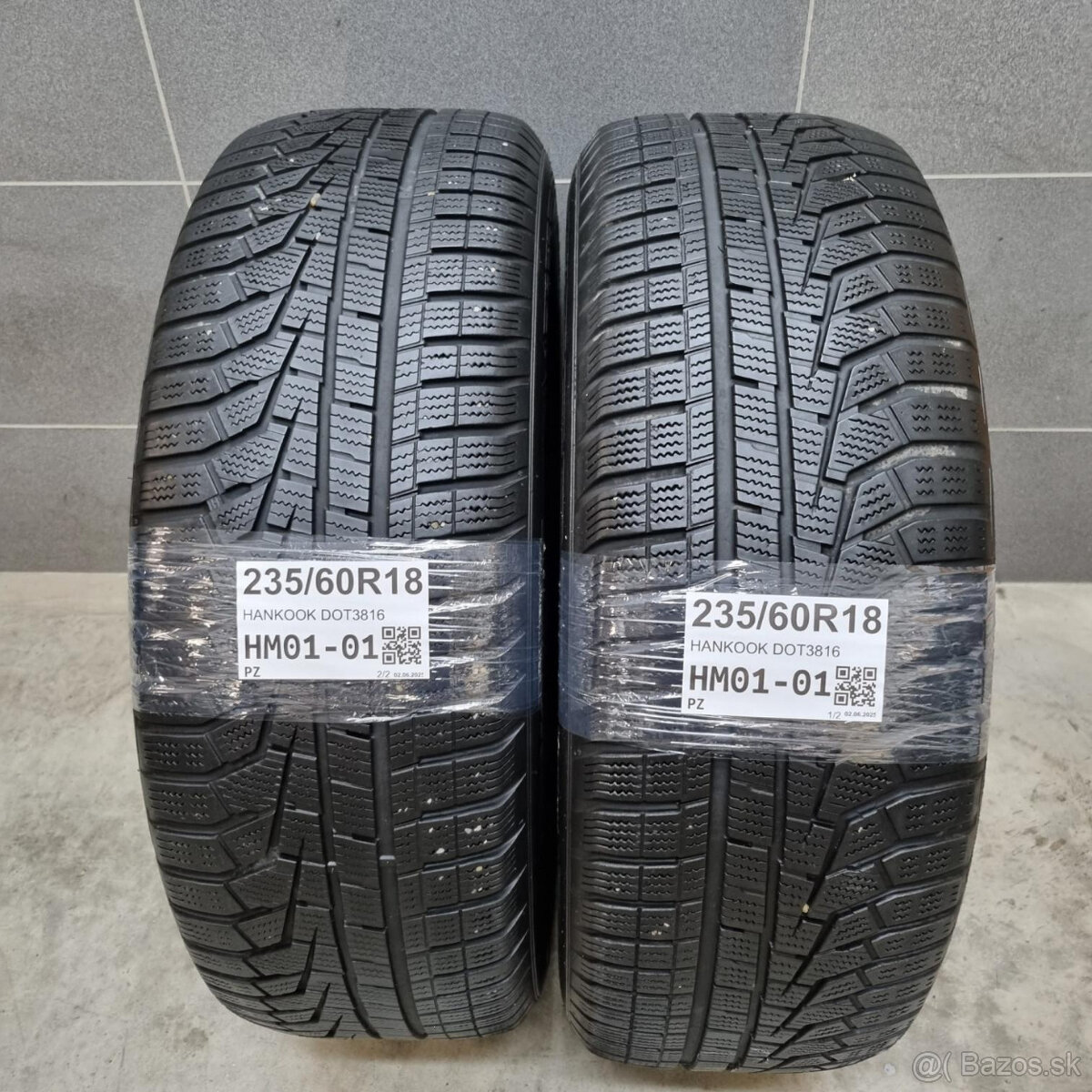 Zimné pneumatiky 235/60 R18 HANKOOK DOT3816